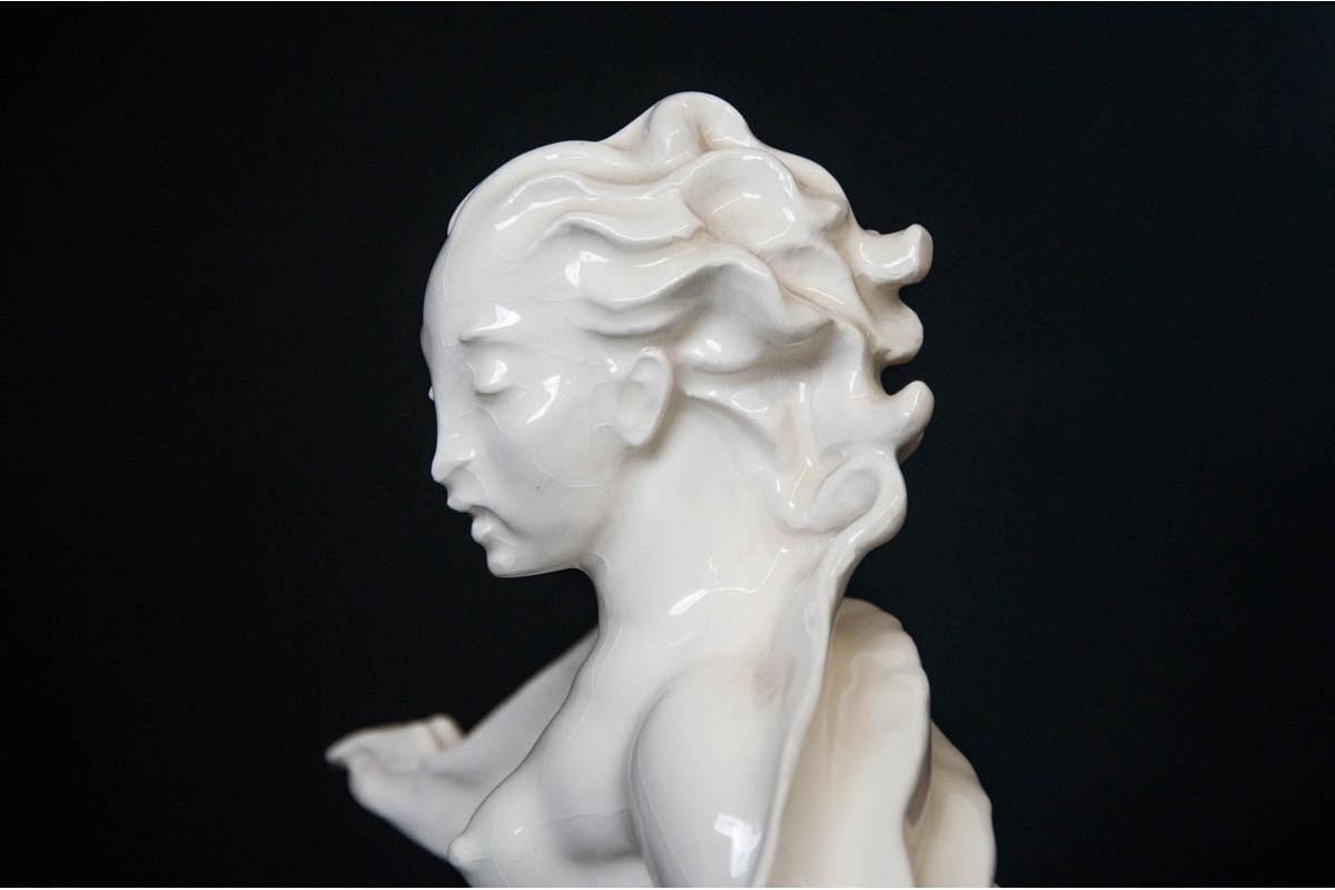 Mid-20th Century Porcelain Statue 