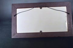 Porcelain Still Life Plaque Depicting Various Game Pieces