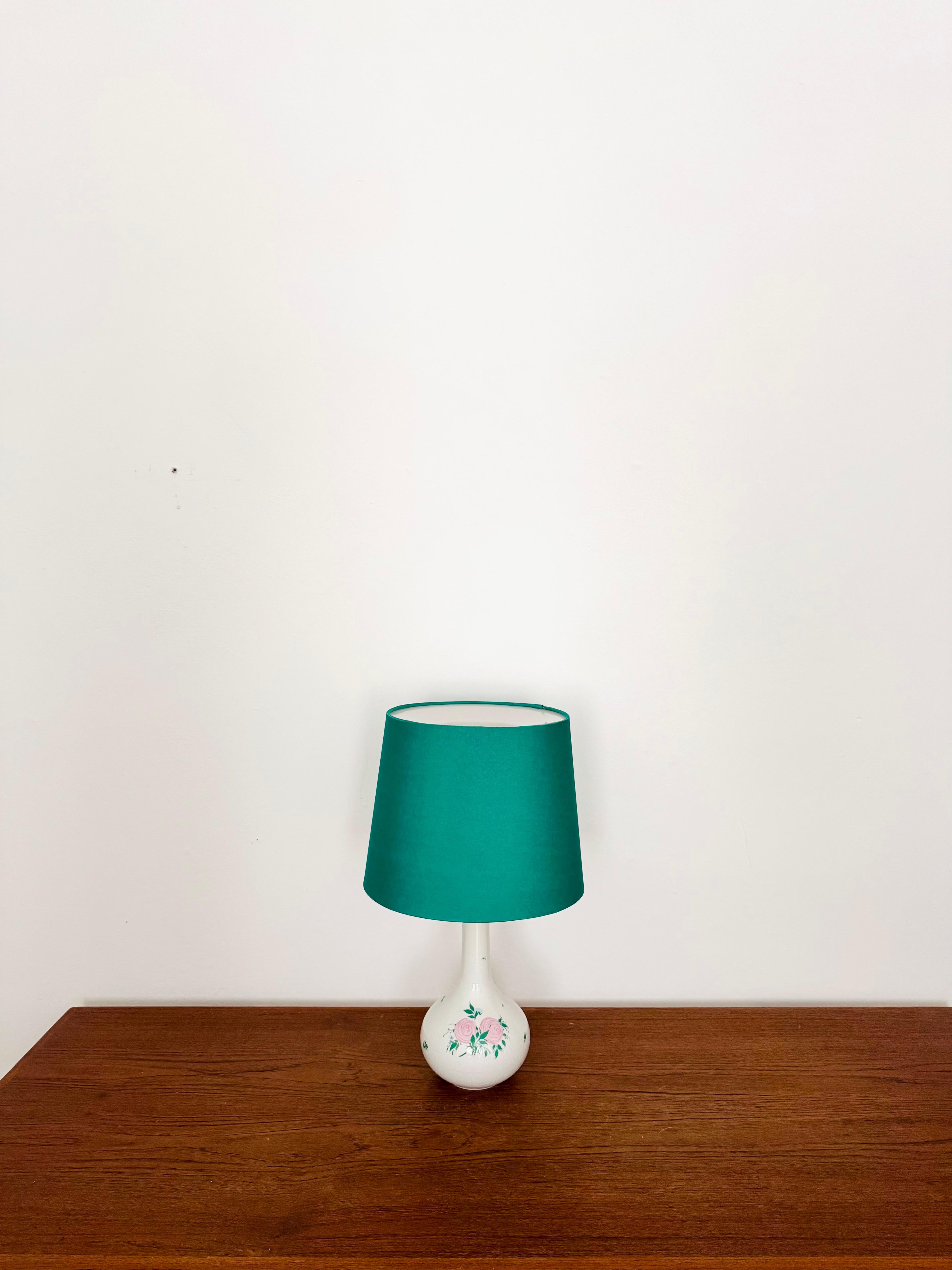 German Porcelain Table Lamp by Björn Wiinblad for Rosenthal Studio Line For Sale