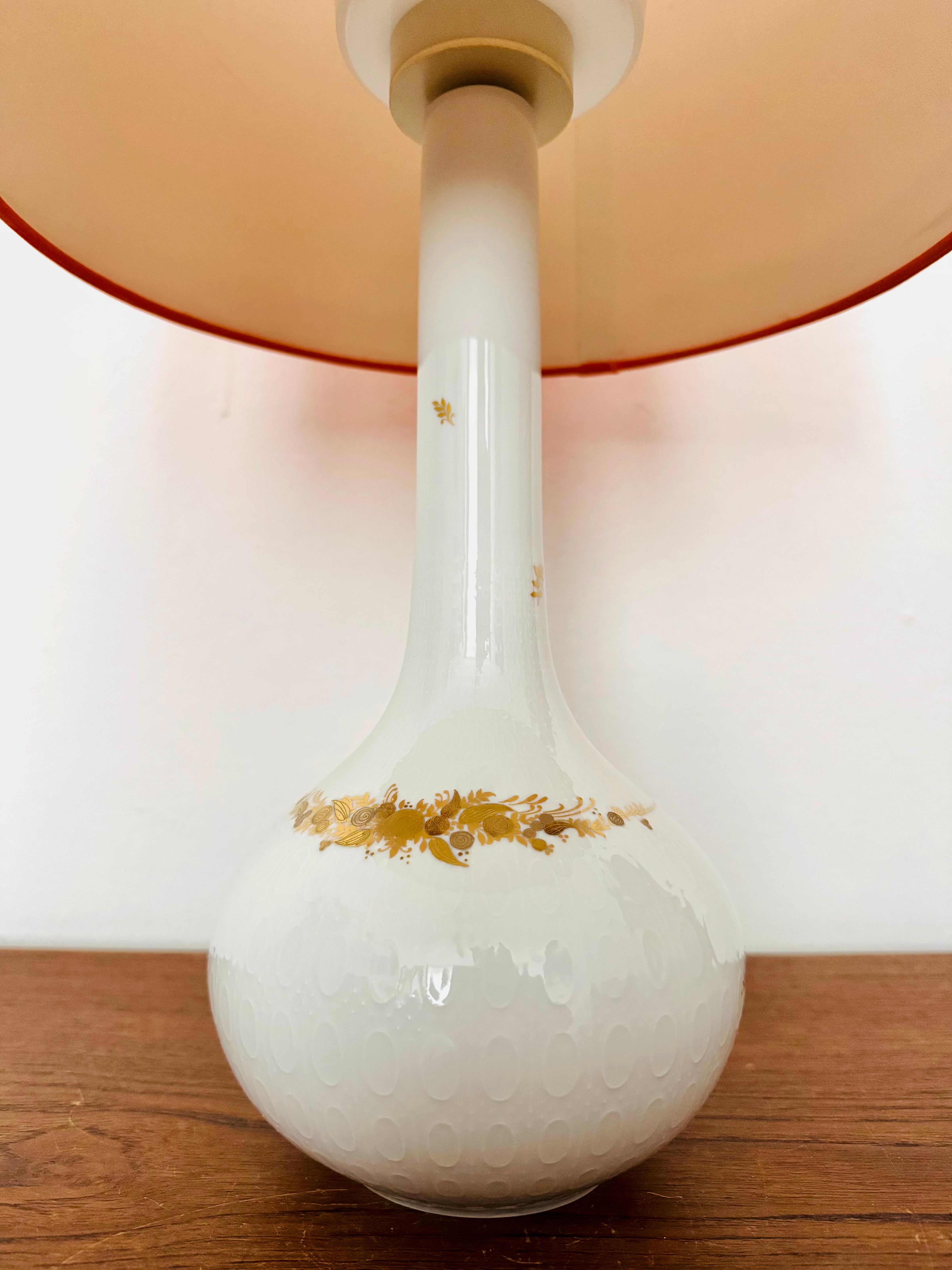German Porcelain Table Lamp by Björn Wiinblad for Rosenthal Studio Line For Sale