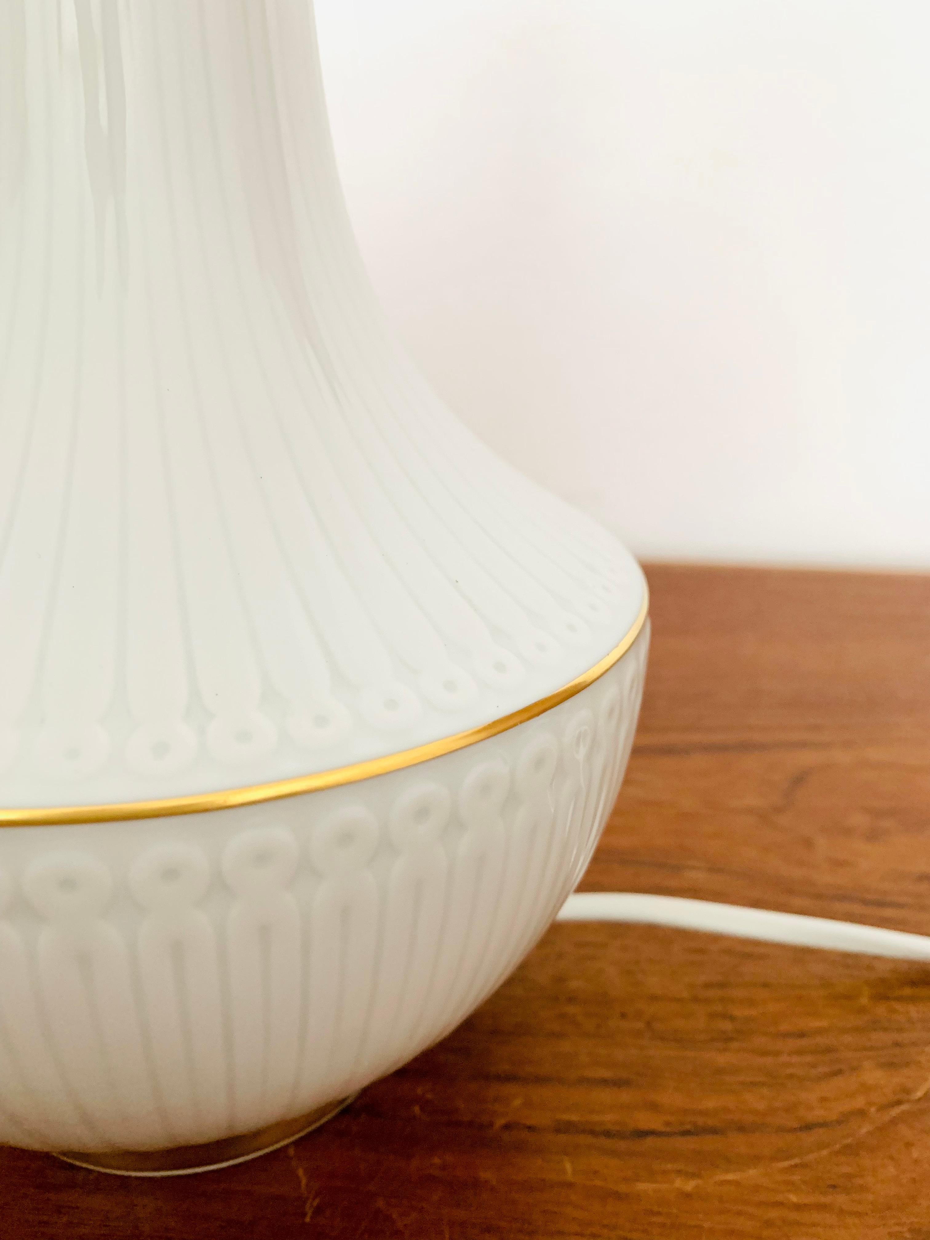 Lampe de table en porcelaine par Hutschenreuther en vente 6