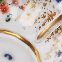 Porcelain Tea Cup & a Saucer, Russia by Gardner Porcelain Factory, 1820s - 1830s