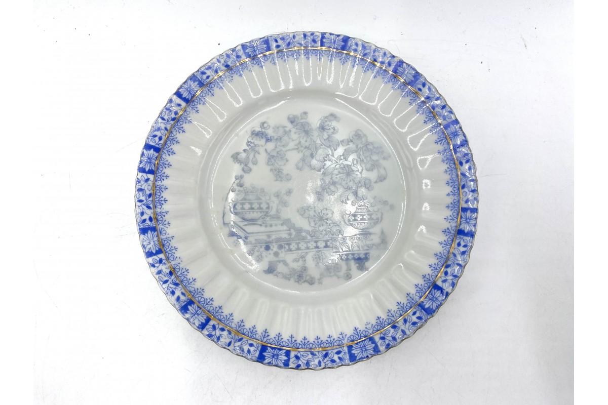 Porcelain Tea or Coffee Set, Rosslau China Blau For Sale 1