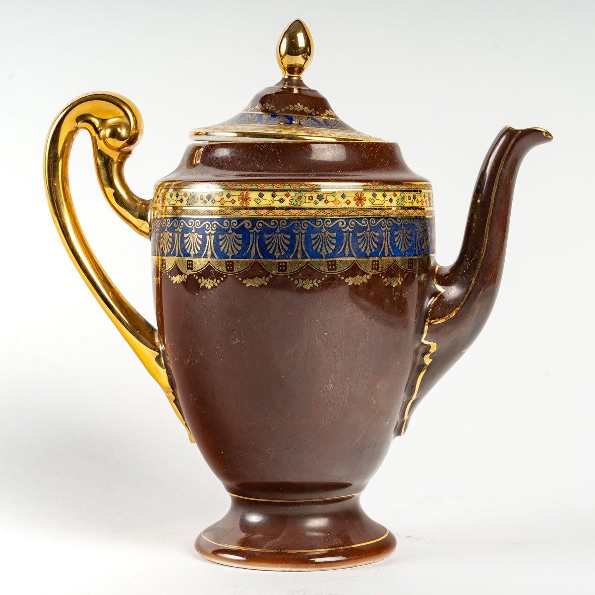 Porcelain Tea Service, 1900 In Good Condition In Saint-Ouen, FR
