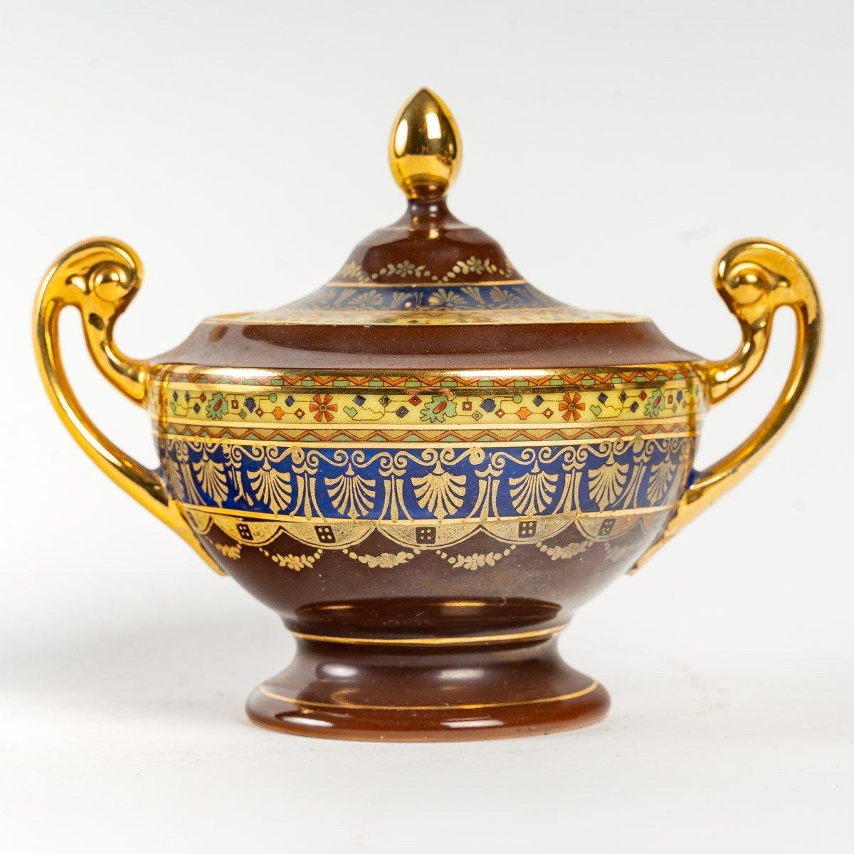 Early 20th Century Porcelain Tea Service, 1900