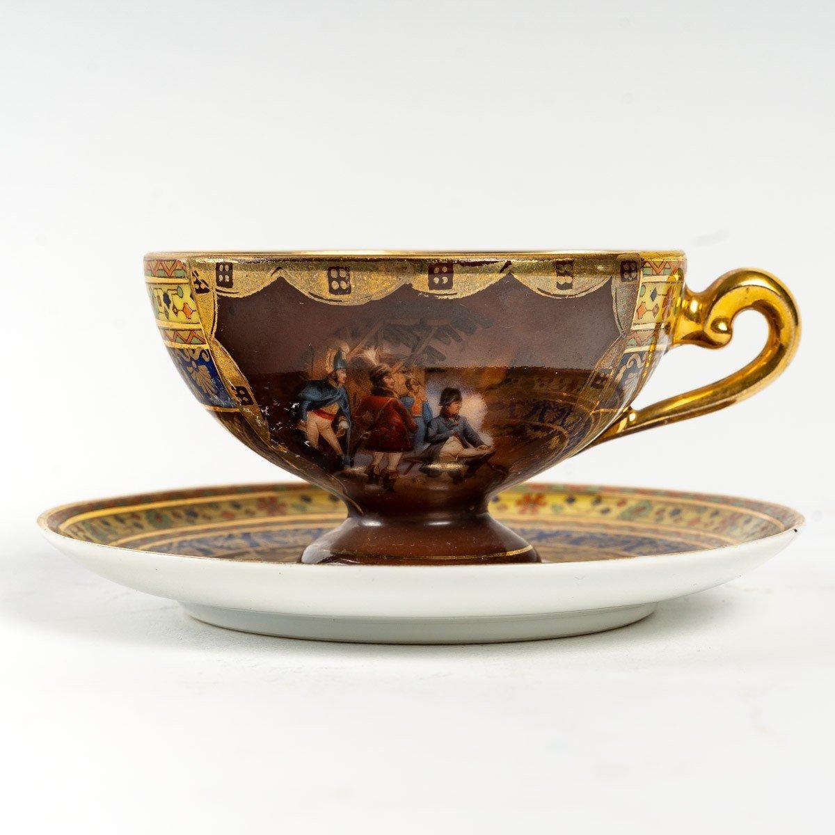 Porcelain Tea Service, 1900 For Sale 2