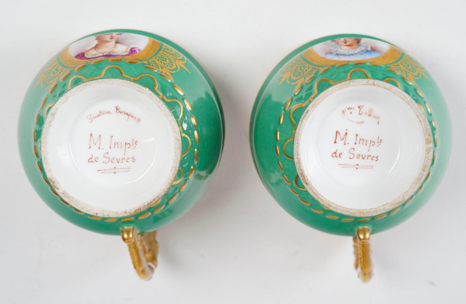 Service à thé du 19ème siècle, style Empire en vente 4