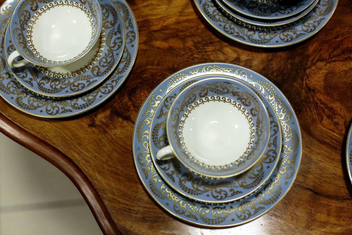 20th Century Porcelain Tea Service, Tettau, 1930-1957 For Sale