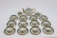 porcelain tea set by G. Gariboldi for Ginori , 1939