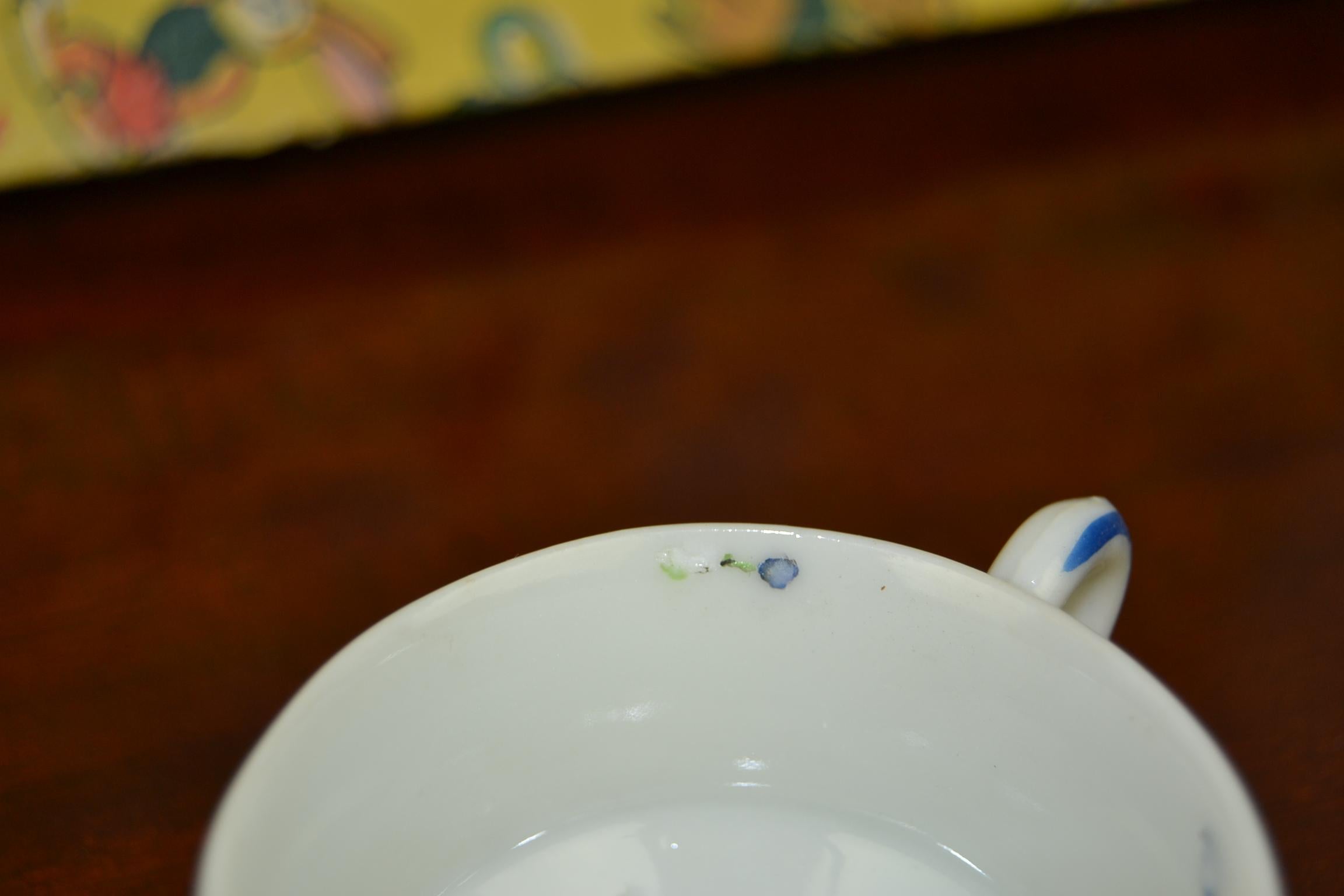 Porcelain Tea Set for Children, Pig Toy Tea Set, Foreign, Made in Japan 10