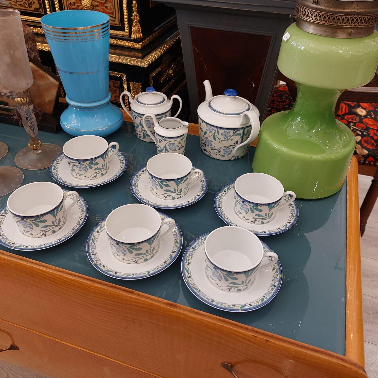 Porzellan Teeservice von Médard de Noblat Limoges Frankreich - Model Isabella im Angebot 2