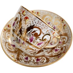 Porcelain Teacup Miles Mason, Gilt Pattern, Provenance, Regency, circa 1810