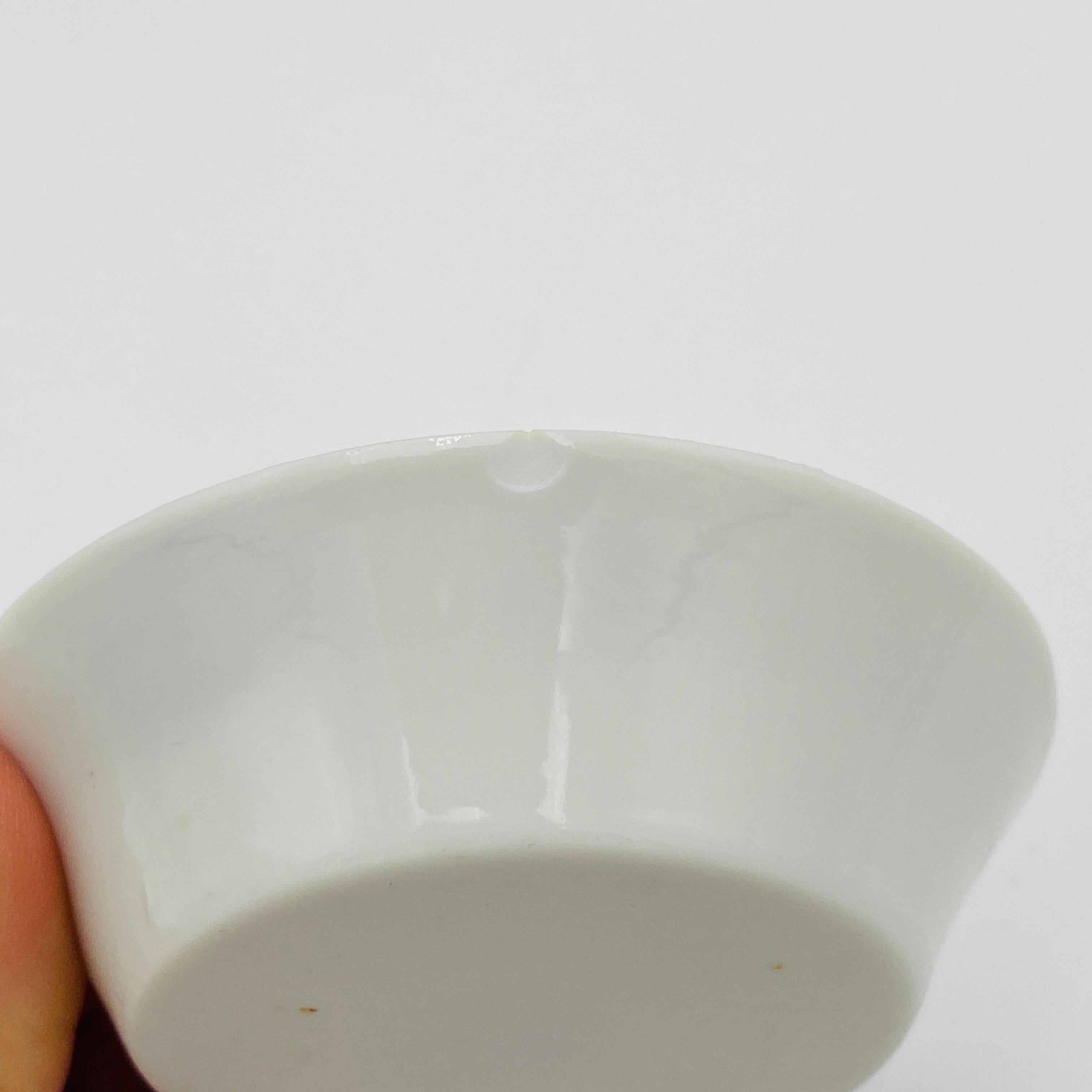 Tetera de porcelana, crema y azúcar de Lagardo Tackett para Freeman Lederman en venta 5