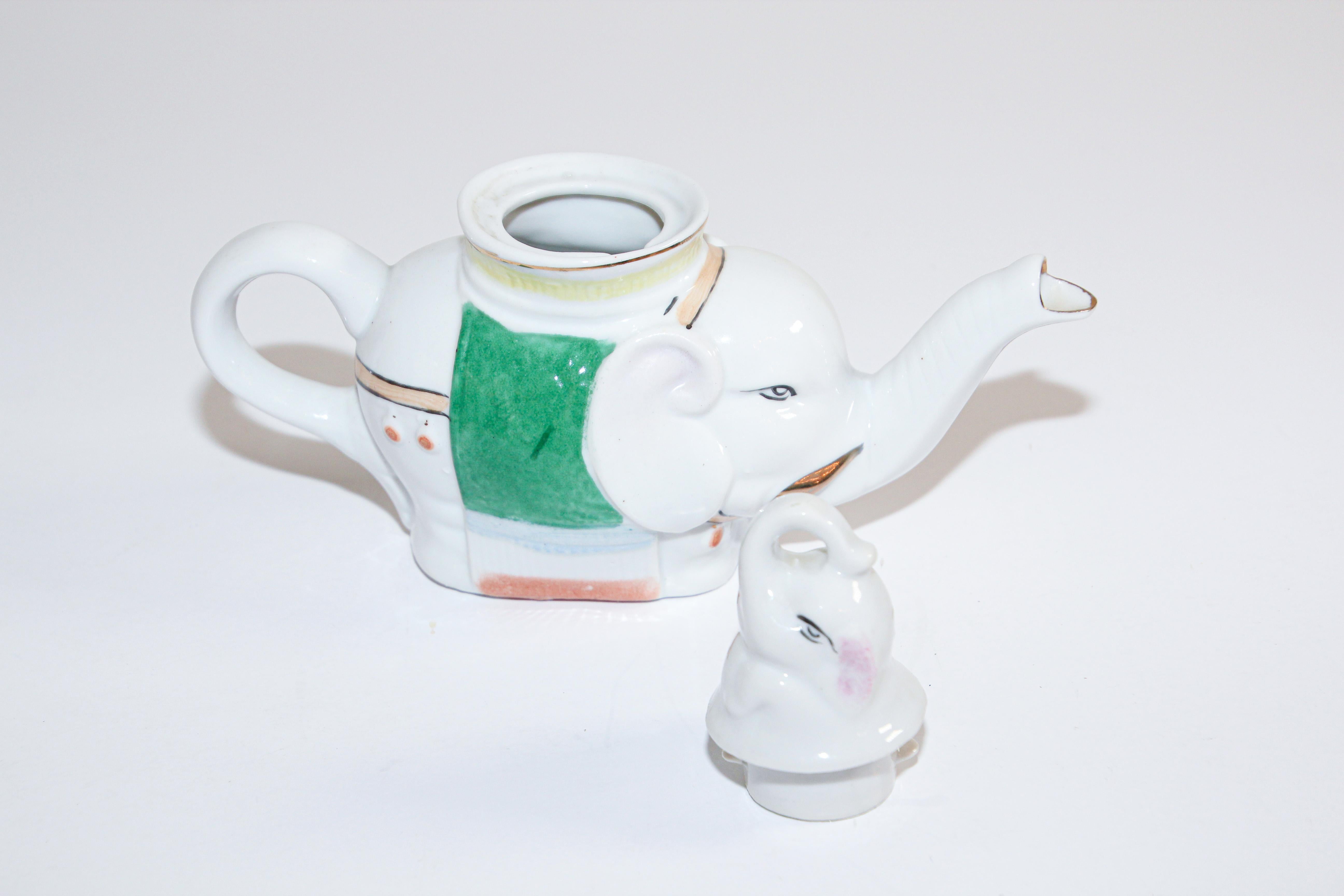 elephant teapot made in japan