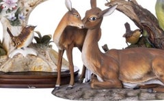 Porcelaine - Trois sculptures - Capodimonte