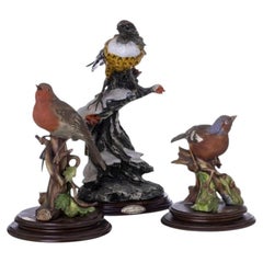 Porcelain - Three sculptures - Capodimonte