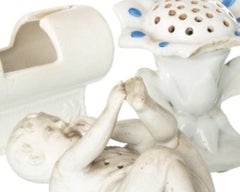 Porcelain - Three toothpick holders - 19th century