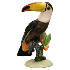 Porzellan Tucan, handgefertigt, handbemalt - Nymphenburg Porcelain