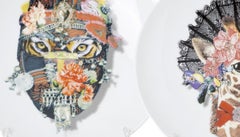 Porcelaine - Deux assiettes Christian Lacroix - Vista Alegre
