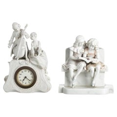 Porcelain - Two sculptural groups