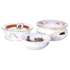 Porcelain - Two spittoons and drainer - Vista Alegre