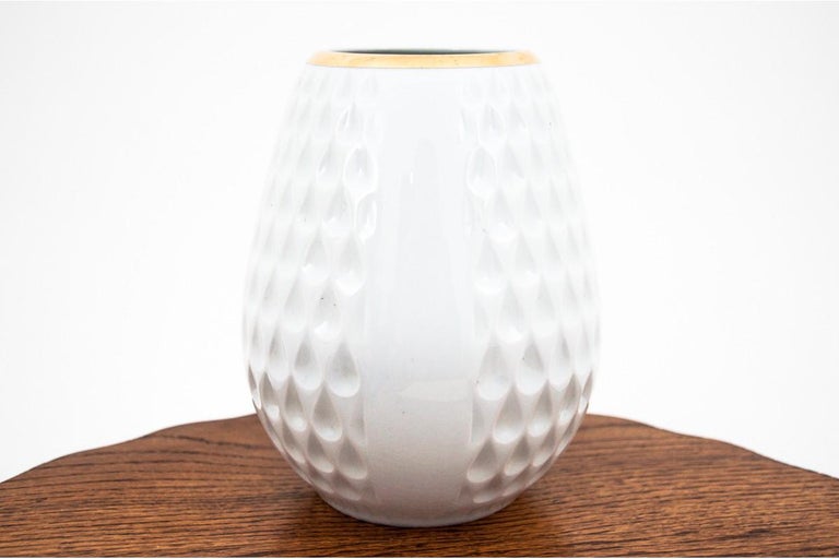 Porcelain Vase Bareuther Waldsassen, Bavaria, Germany, 1960s In Good Condition In Chorzów, PL