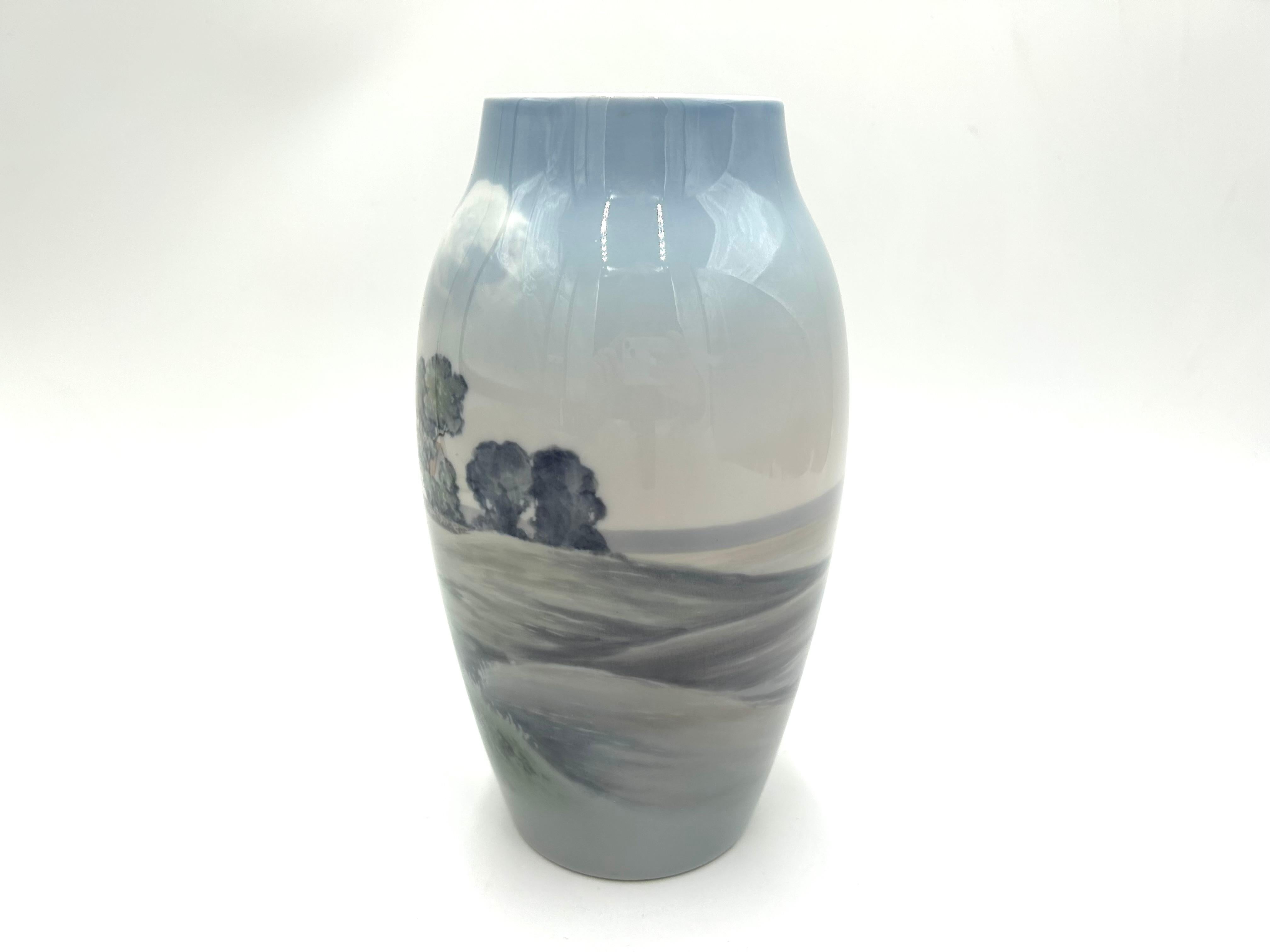 Danish Porcelain Vase, Bing & Grondahl, Denmark, 1960s