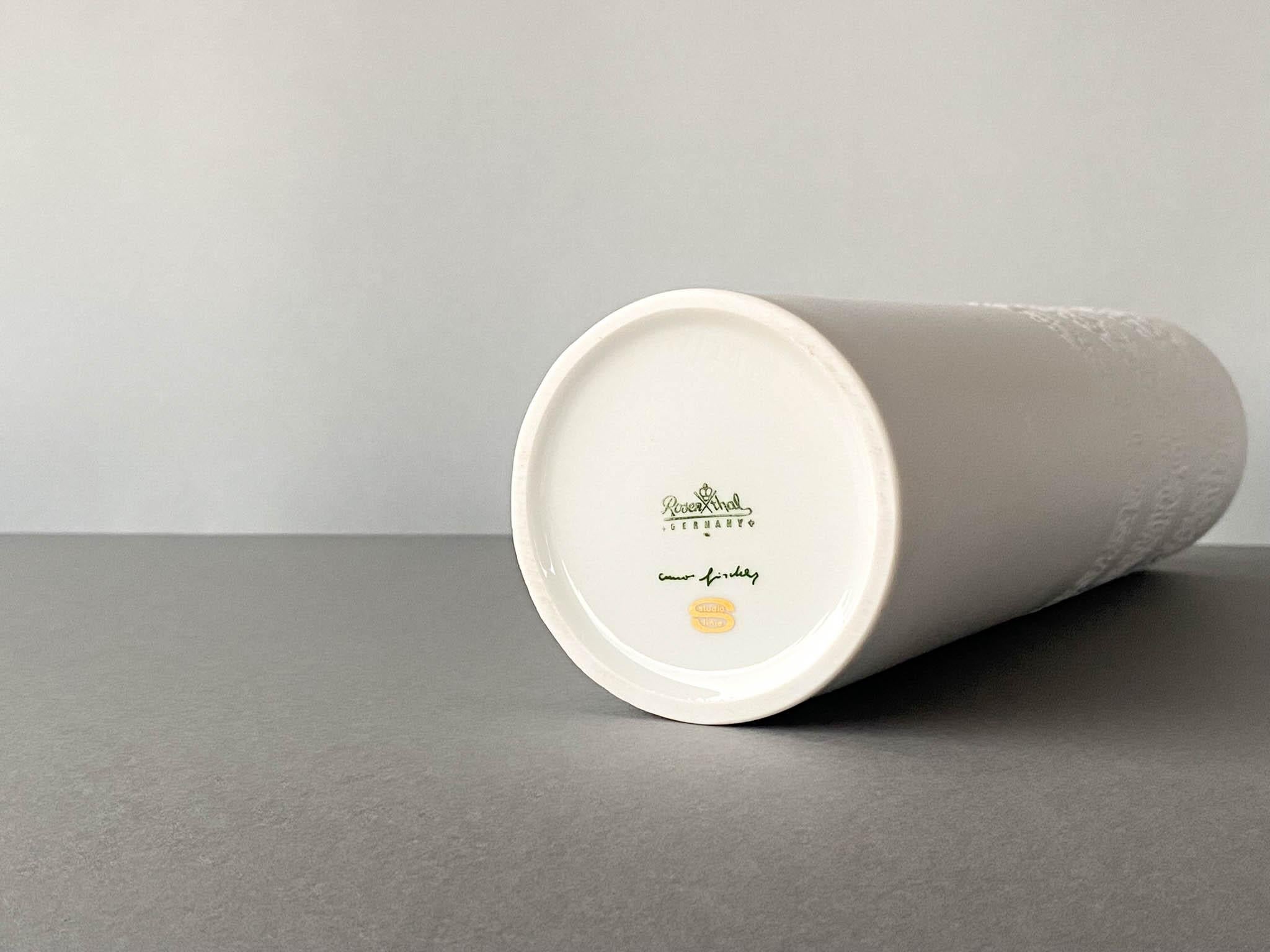 XX secolo Vaso in porcellana di Cuno Fischer per Rosenthal in vendita