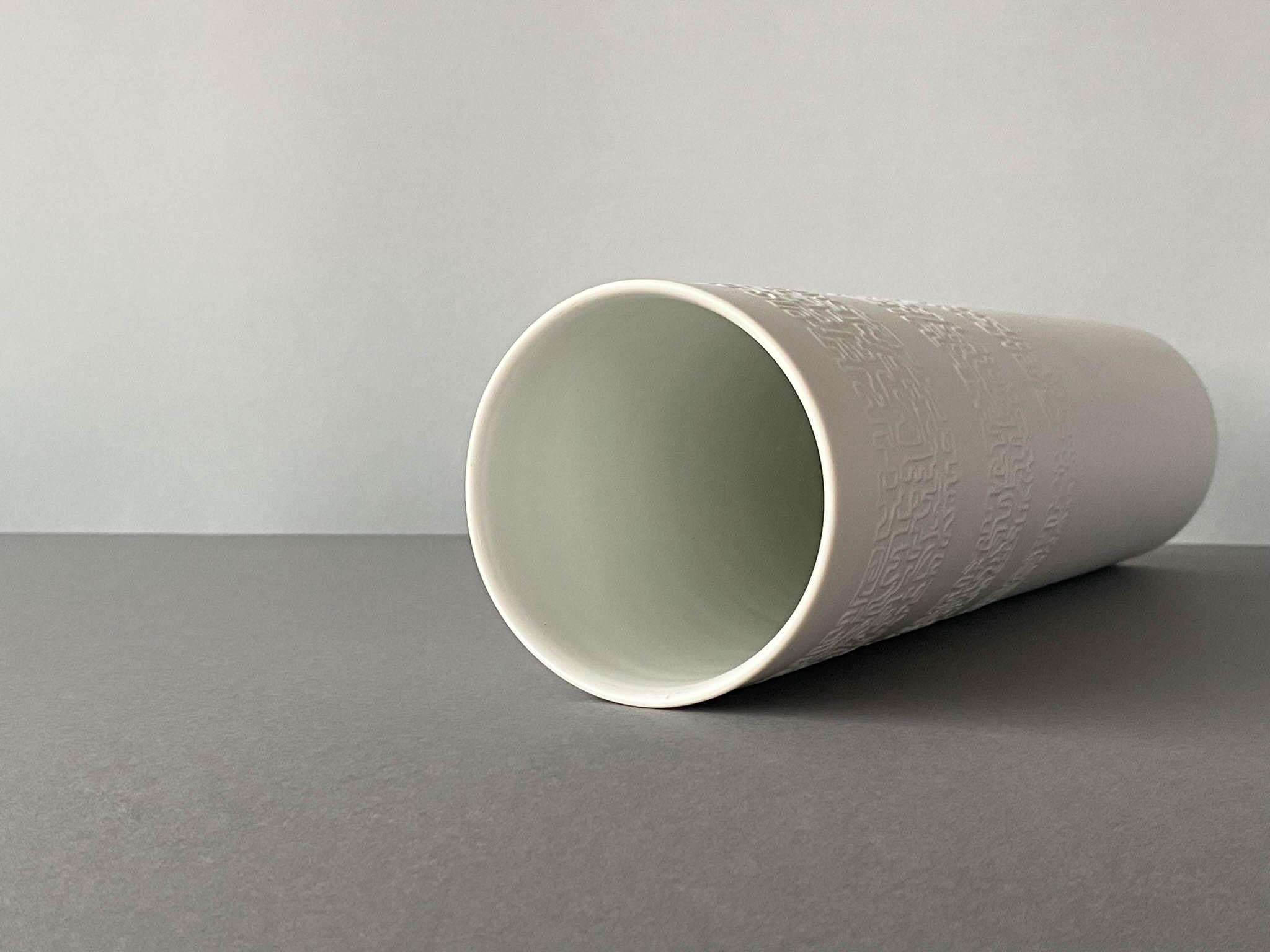 Porcellana Vaso in porcellana di Cuno Fischer per Rosenthal in vendita