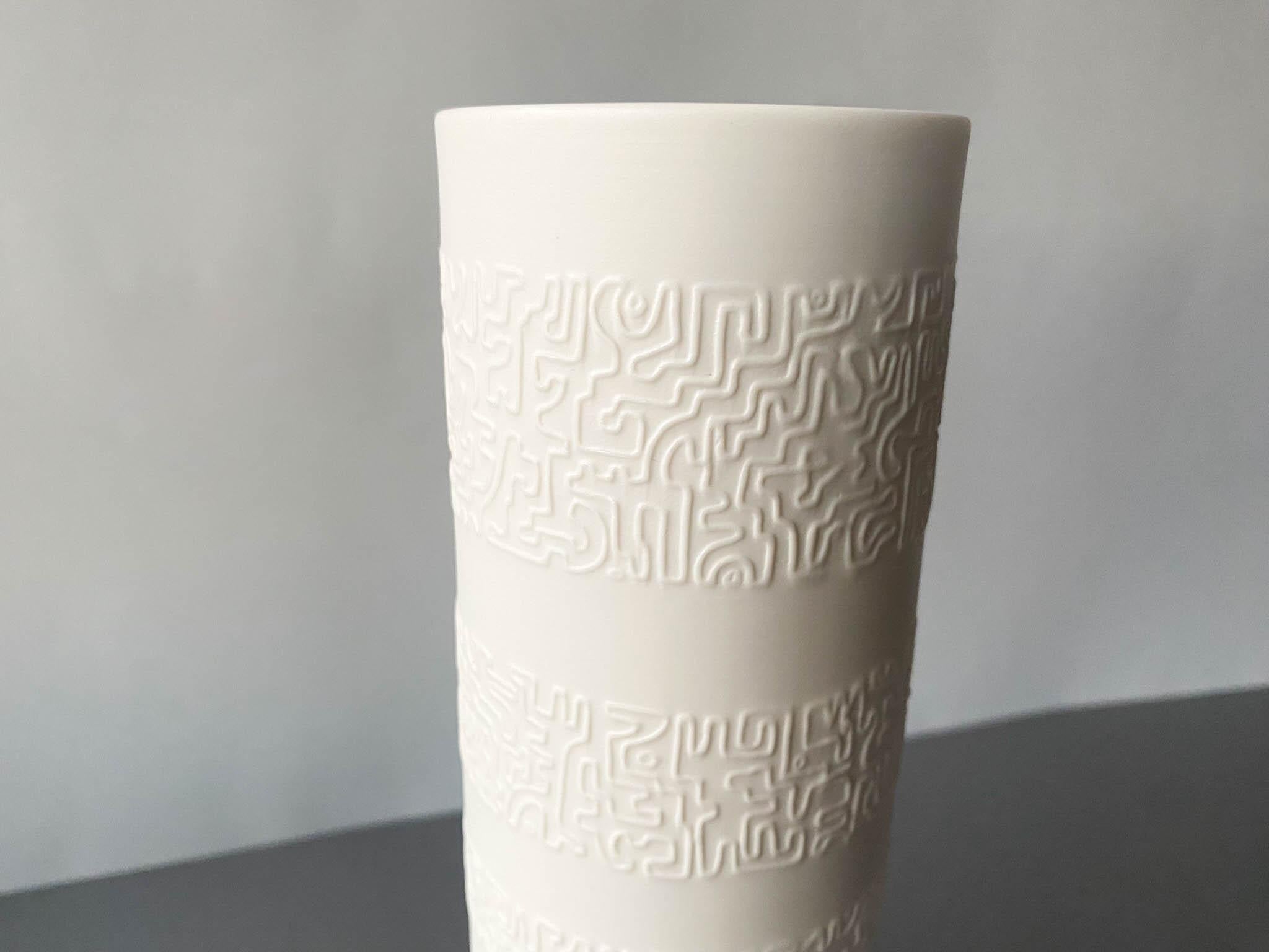 Vaso in porcellana di Cuno Fischer per Rosenthal in vendita 1