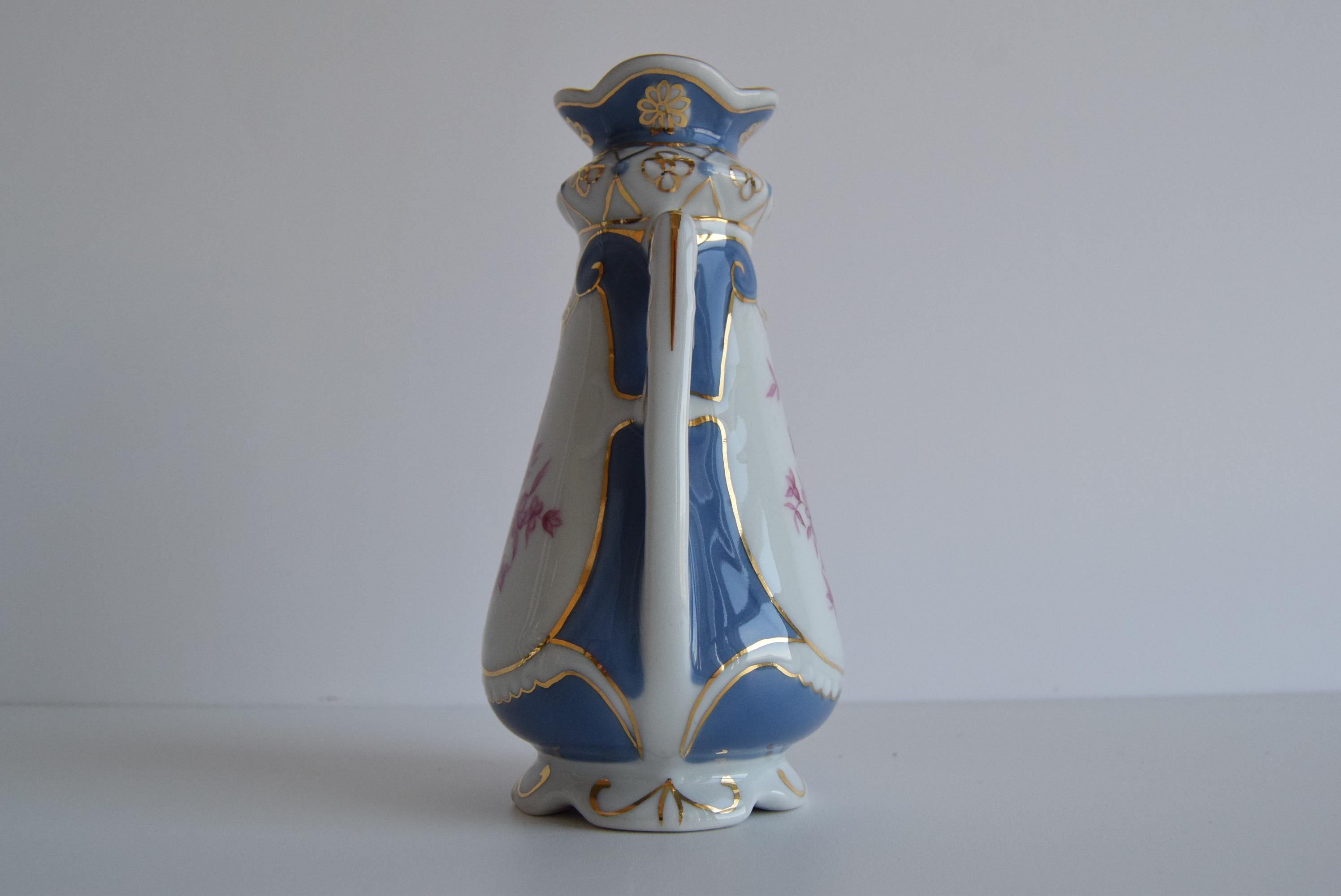 Porcelain Vase by Royal Dux, 1960's. For Sale 1