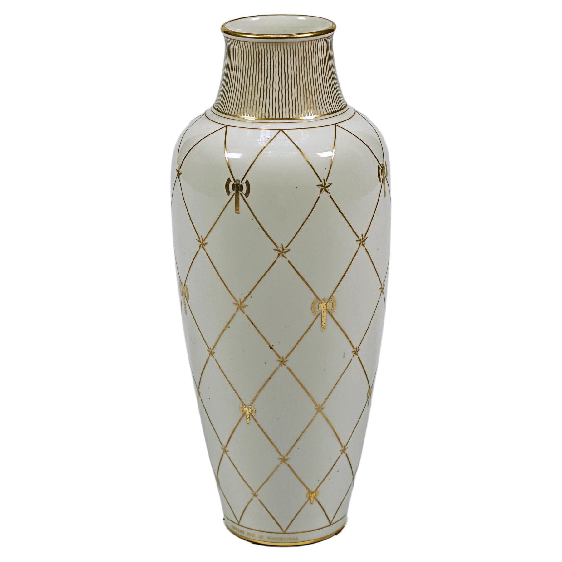 Porcelain Vase by Sèvres For Sale