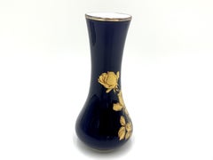 Porcelain Vase, Echt Cobalt Blue, Germany, KPM Bavaria