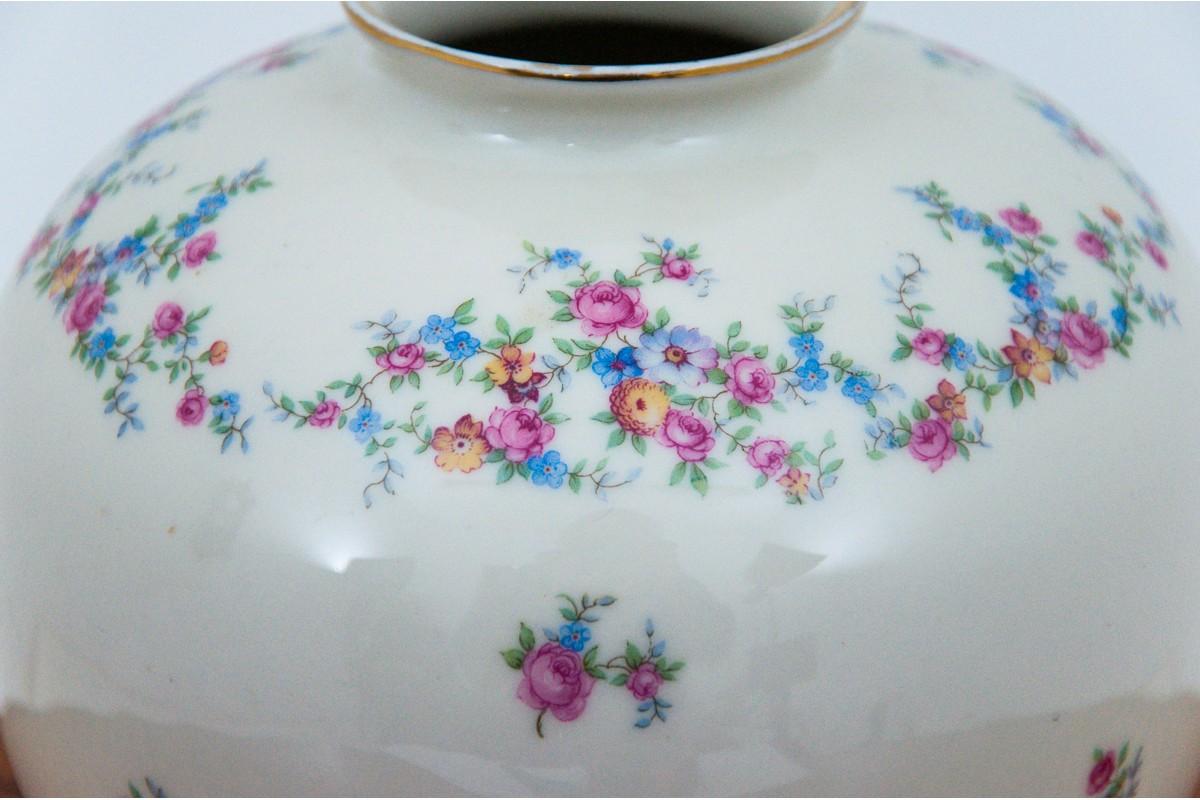 Mid-20th Century Porcelain Vase, Germany, Sign. Bavaria