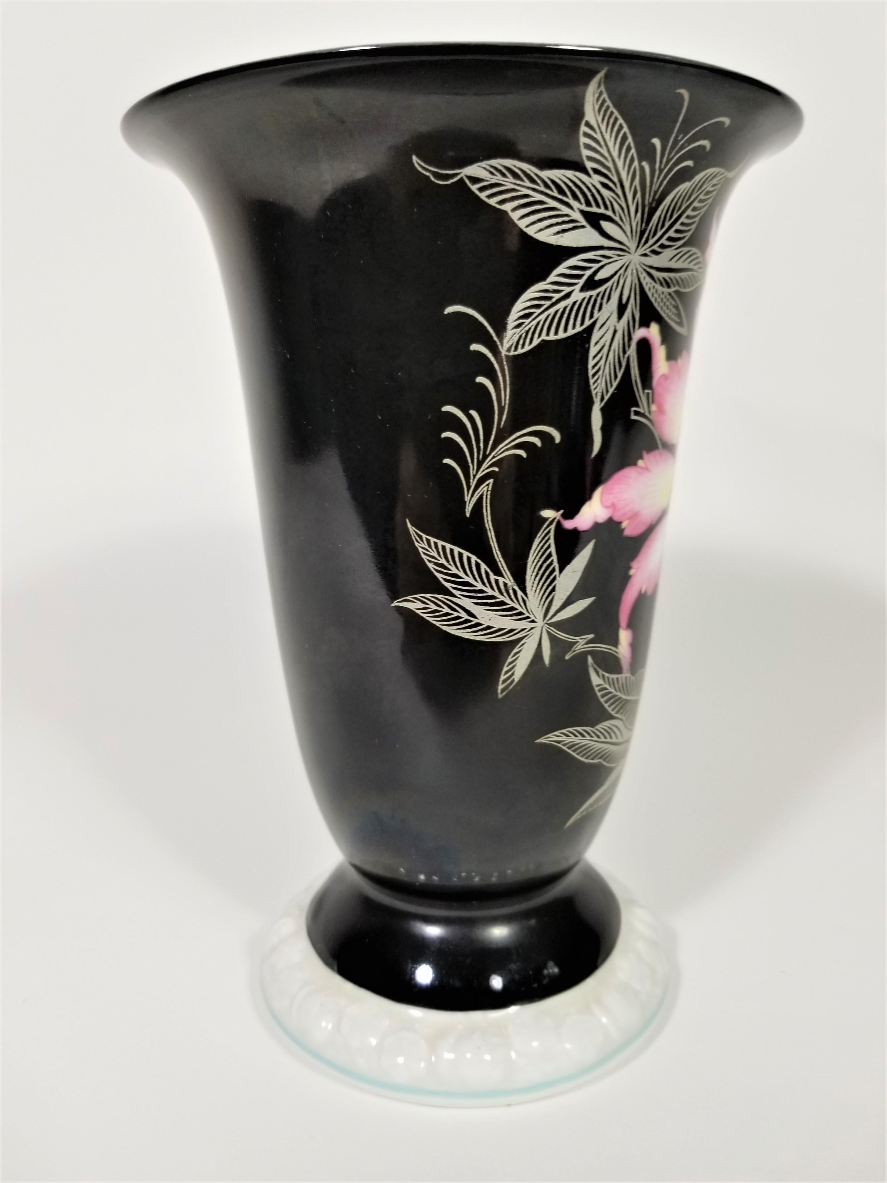 20th Century Porcelain Vase Heinrich H & G Selb, Germany For Sale