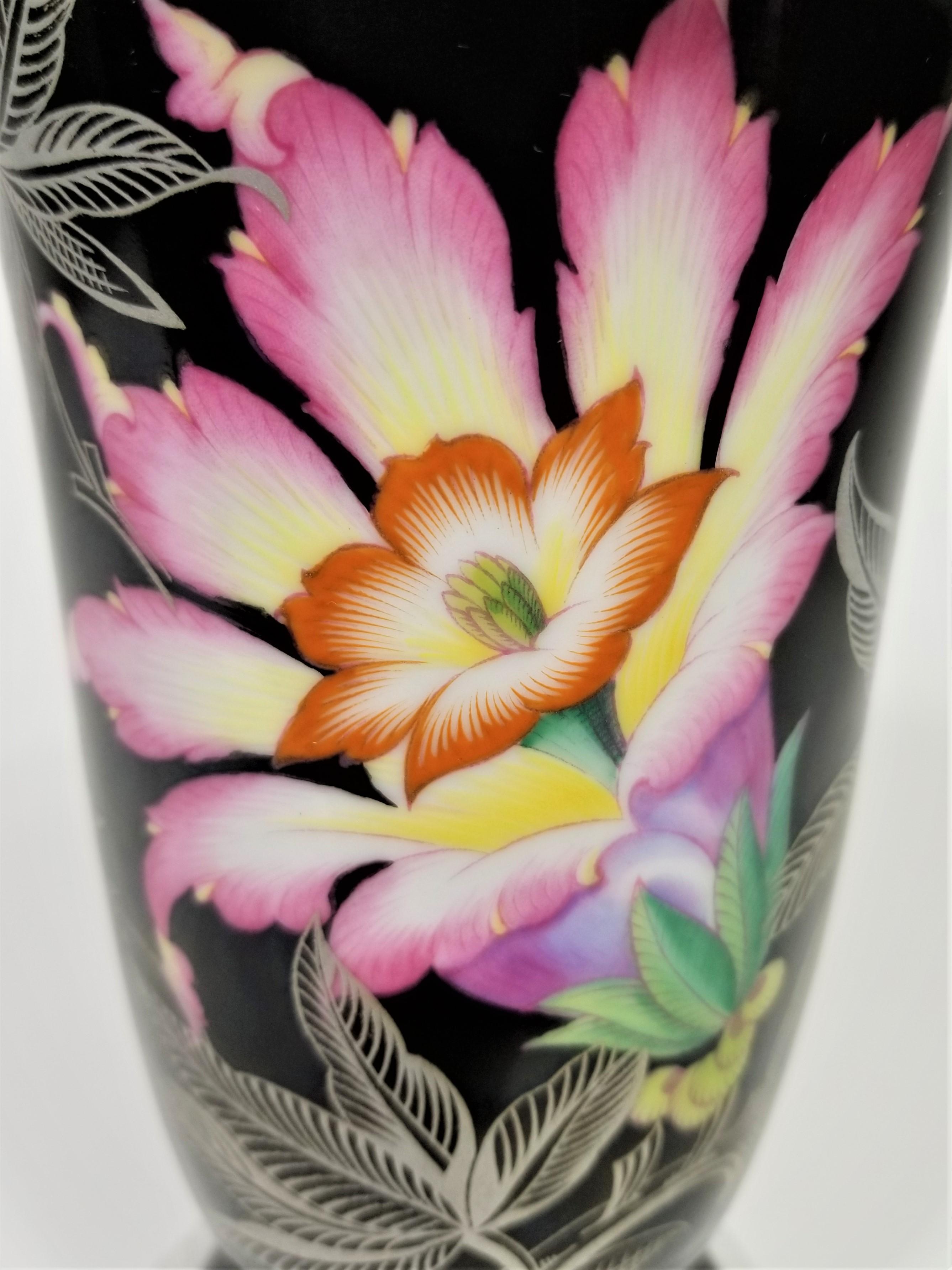 Ceramic Porcelain Vase Heinrich H & G Selb, Germany For Sale