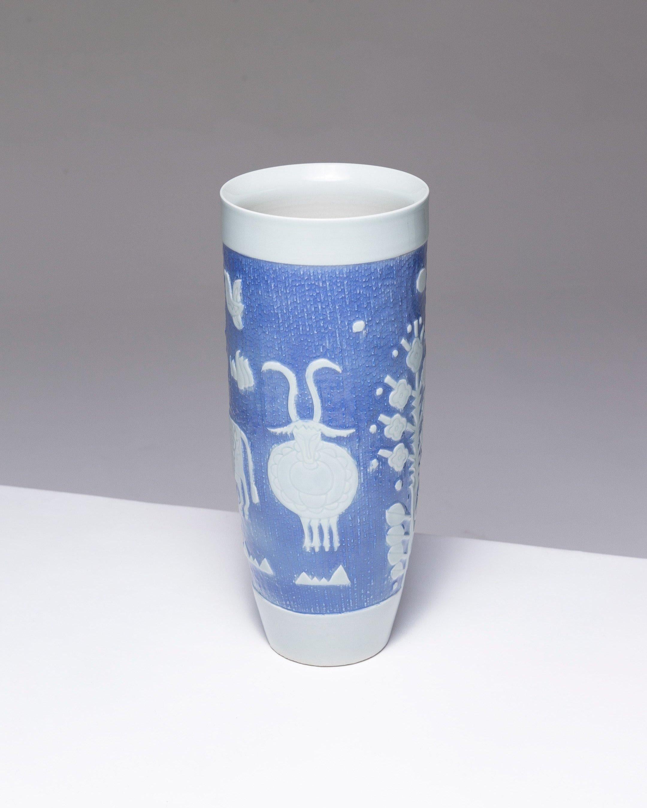 Vaso in porcellana 