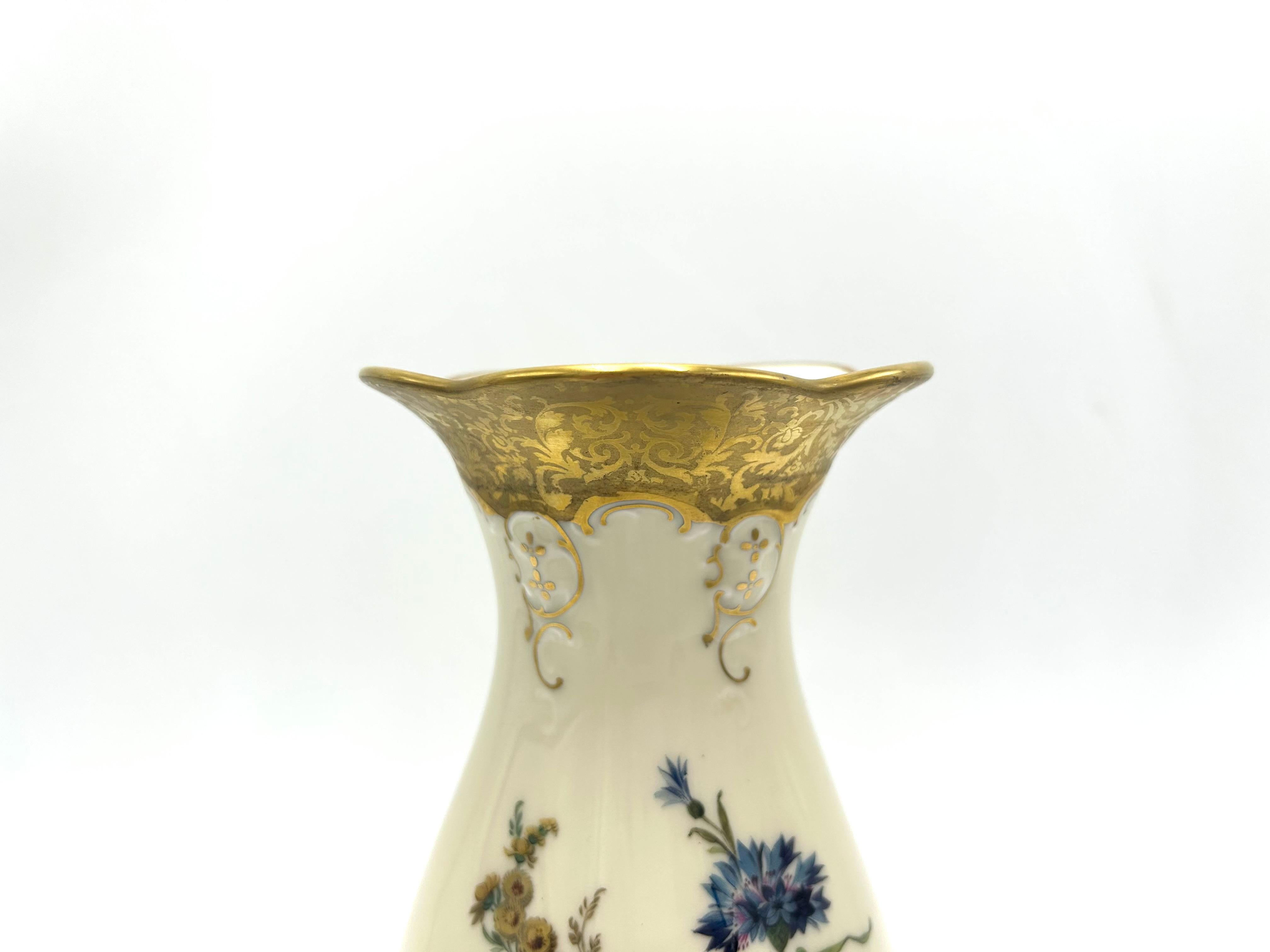 Porcelain Vase, Rosenthal Moliere Alt Brabant, Germany, 1938-1952 6