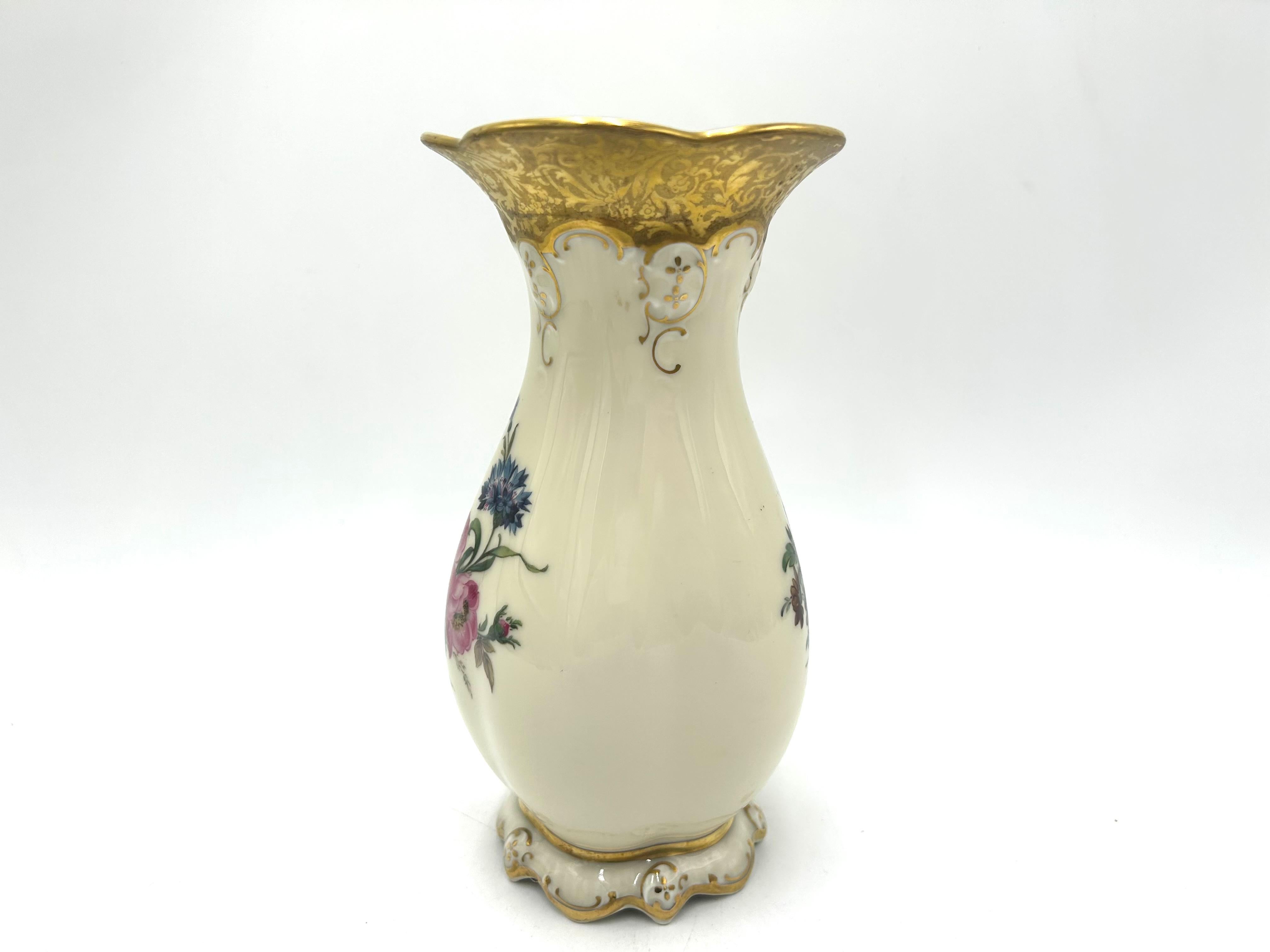 Porcelain Vase, Rosenthal Moliere Alt Brabant, Germany, 1938-1952 7
