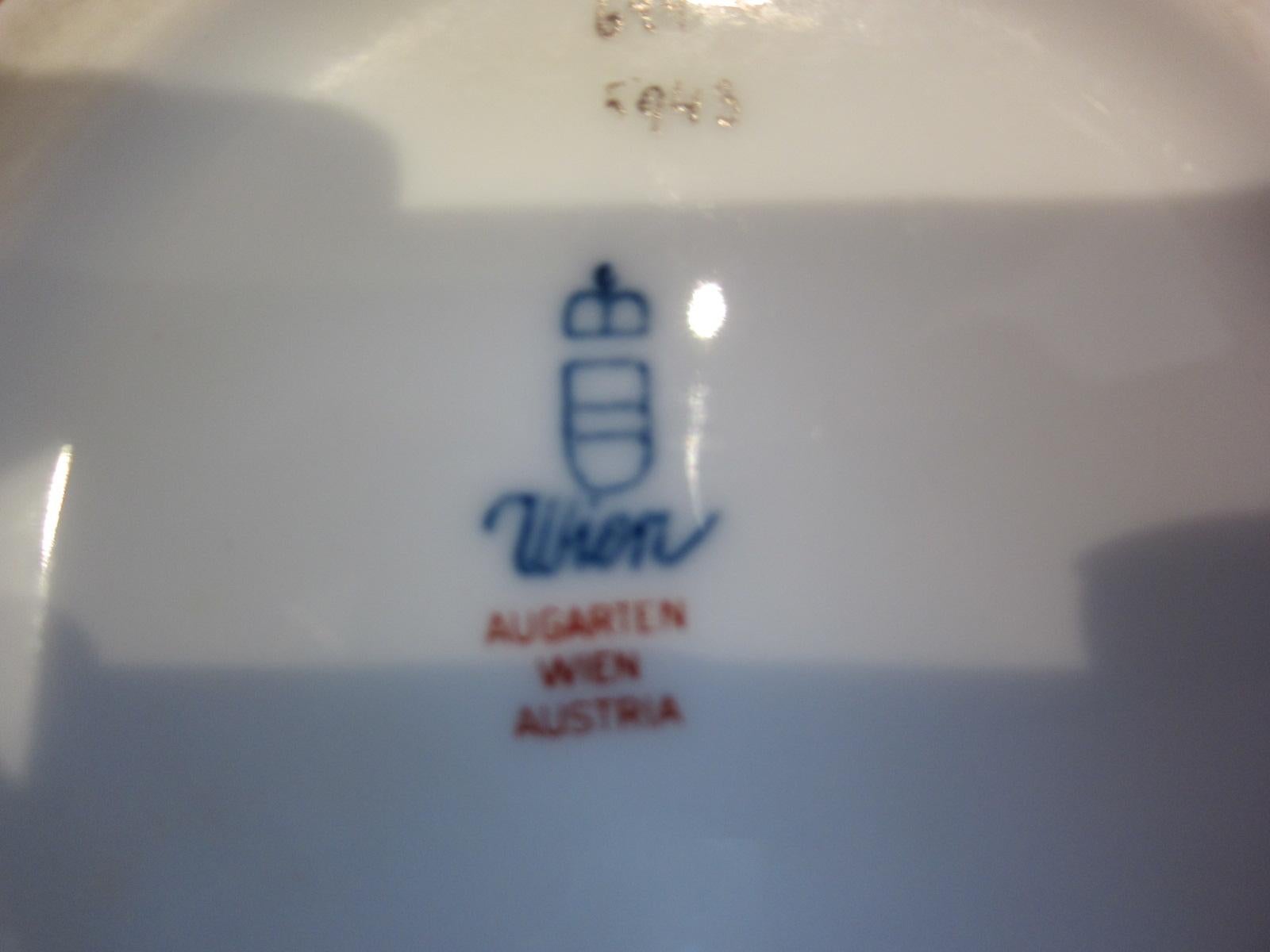 Art Nouveau Porcelain vase royal Vienna , XL, about 1950 For Sale
