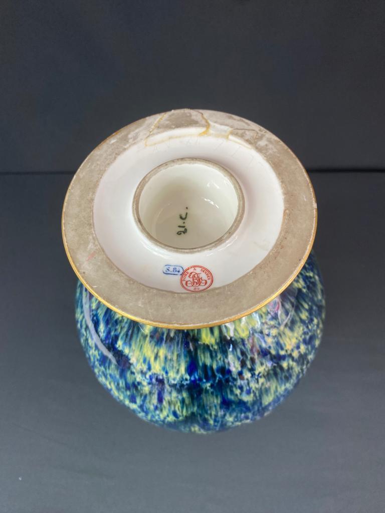 Porcelain Vase - Sèvres - Flamed - France - XIXth 2