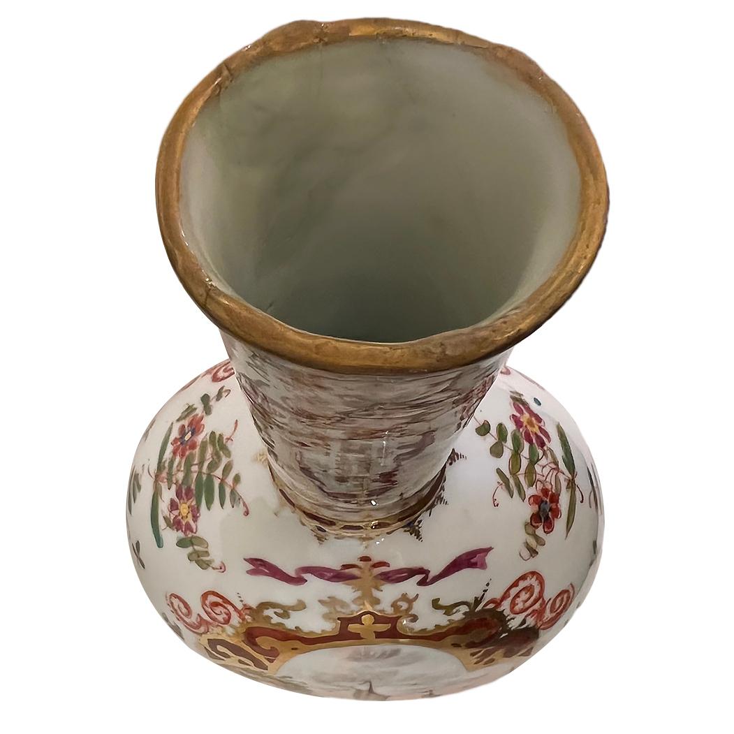 Porcelain Vase with Landscape For Sale 1