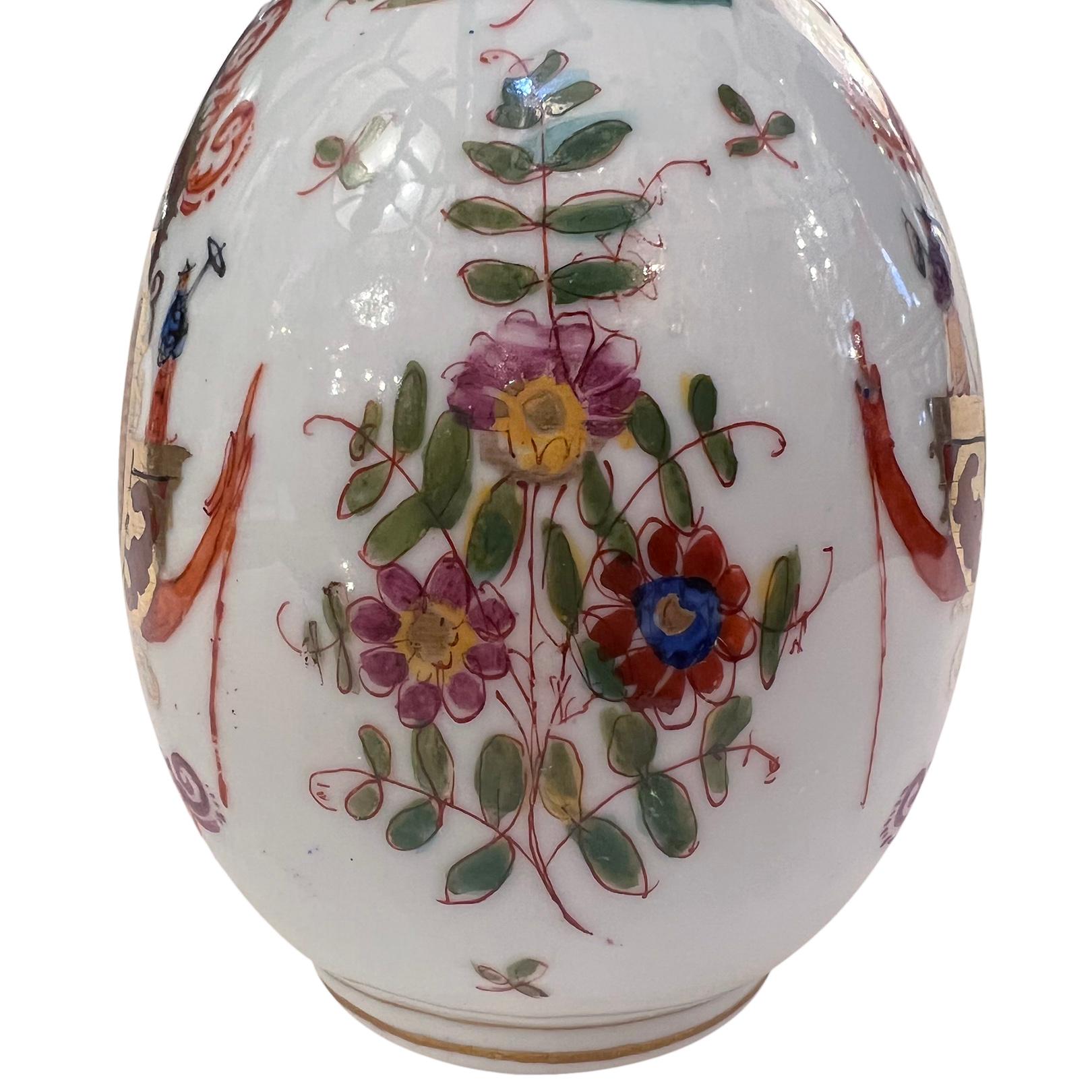 Porcelain Vase with Landscape For Sale 2