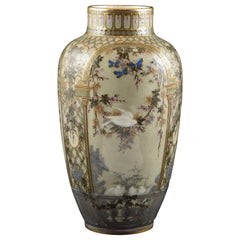 Porcelain Vase, with Marks, Sèvres, France, 1883