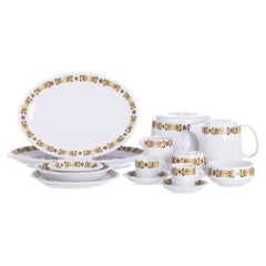 Porcelain - Vintage dinner and coffee set - SPAL