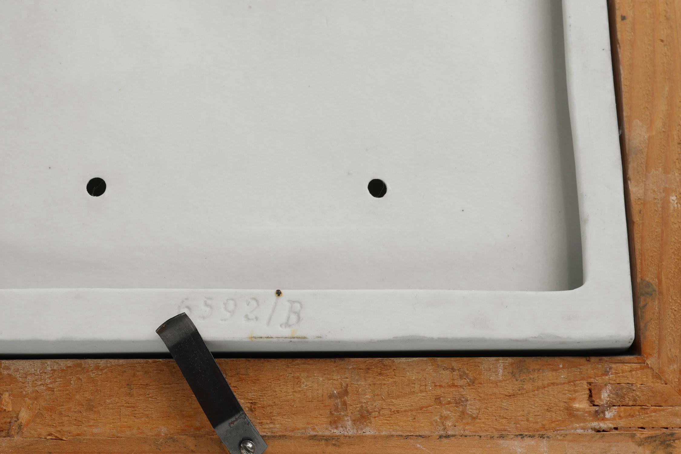 Wandkunst aus Porzellan im Barockstil von Alt Meissen, Deutschland 1950er Jahre im Angebot 7