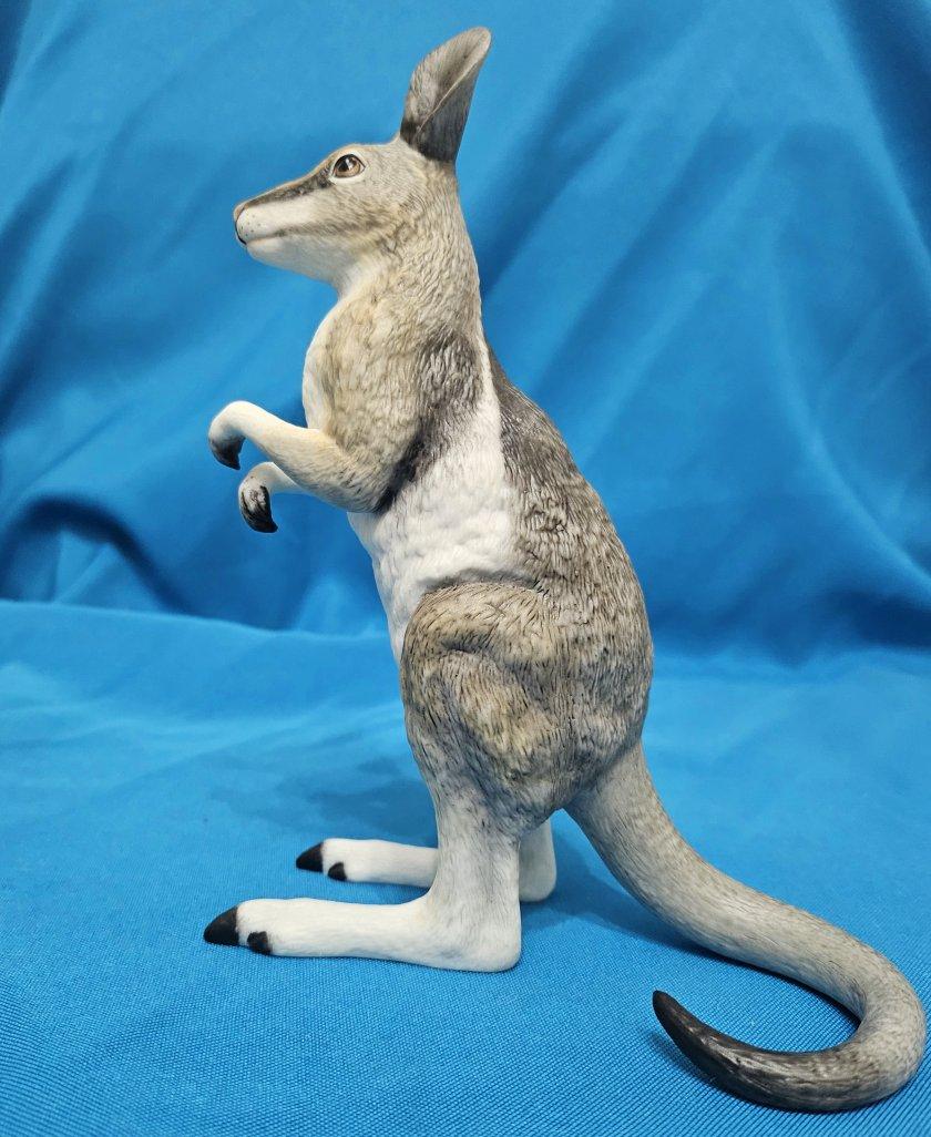 Other Vintage Lenox Porcelain Wallaby Sculpture, 7.5 Inches For Sale