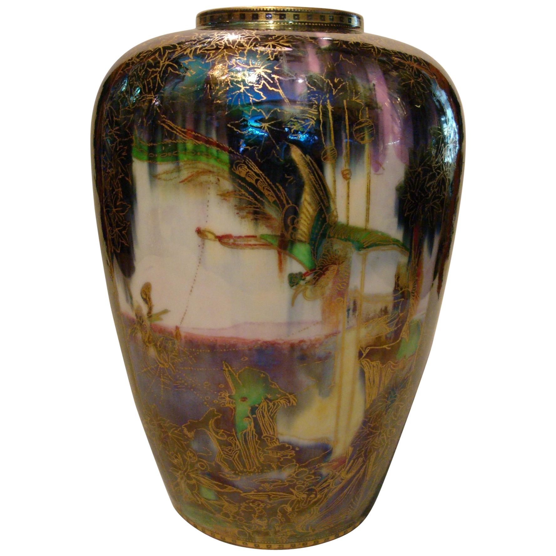Porcelain Wedgwood Fairyland Lustre Vase