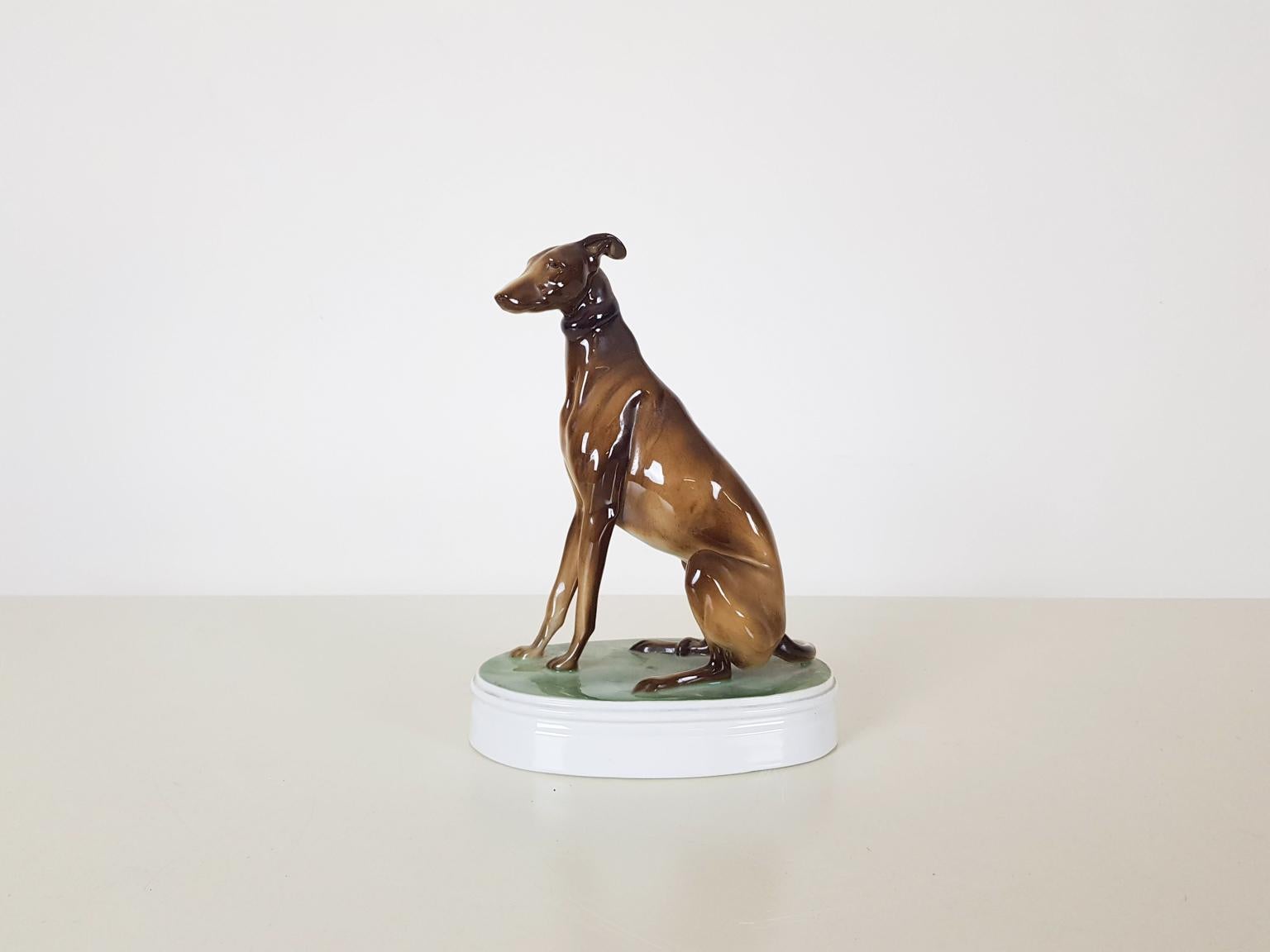 Zsolnay Pecs was established in 1853 in Hungary. They were the biggest porcelain factory during the WWI.
They became famous because they introduced porcelain pieces made of eosin.
The use of eosin makes the piece look metallic, the colors change