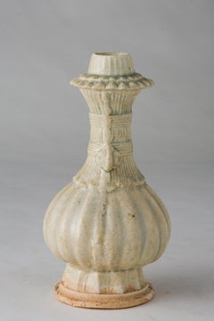 Porcelain with transparent pale-bluish (qingbai-type) glaze, Yuan Dynasty